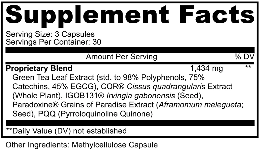 Mito Lean Ingredients