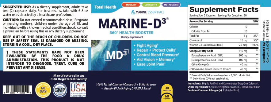 Marine D3 Ingredients