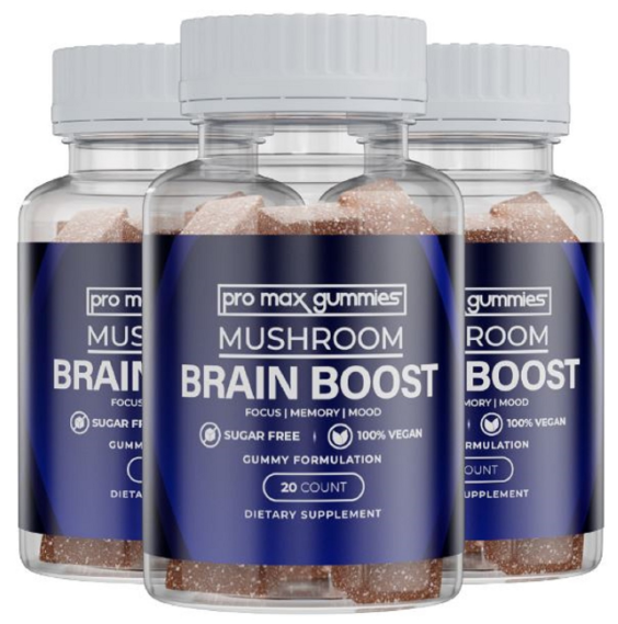 Pro Max Gummies Mushroom Brain Boost Reviews