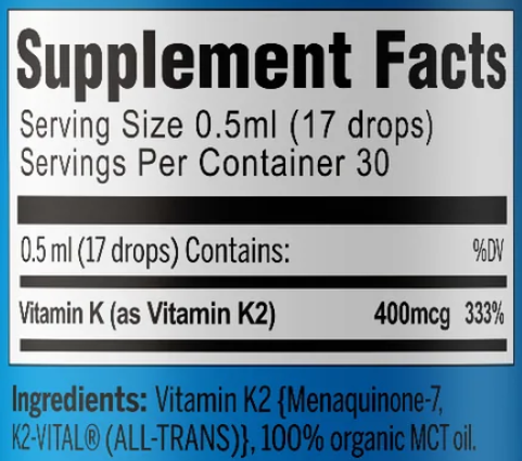 Perfect K2-MK7 Ingredients