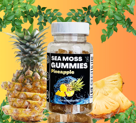 Pineapple Sea Moss Gummy Bears