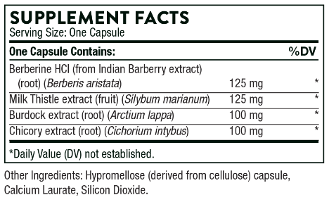 Thorne Liver Cleanse Ingredients