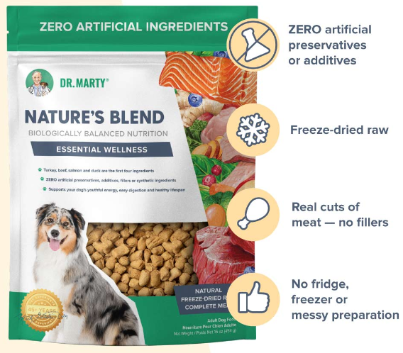 Dr. Marty Pet’s Nature's Blend Benefits