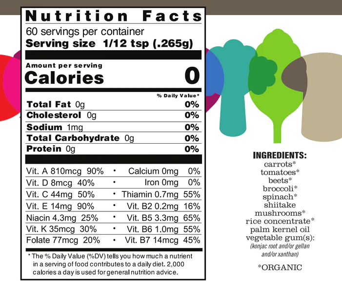 Enof Nutrition Facts