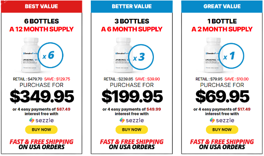 Genuine Purity Liposomal NMN Price Packages