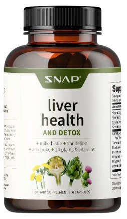 Snap Liver Health & Detox single bottle