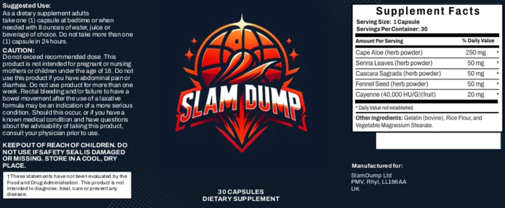 Slam Dump Ingredients