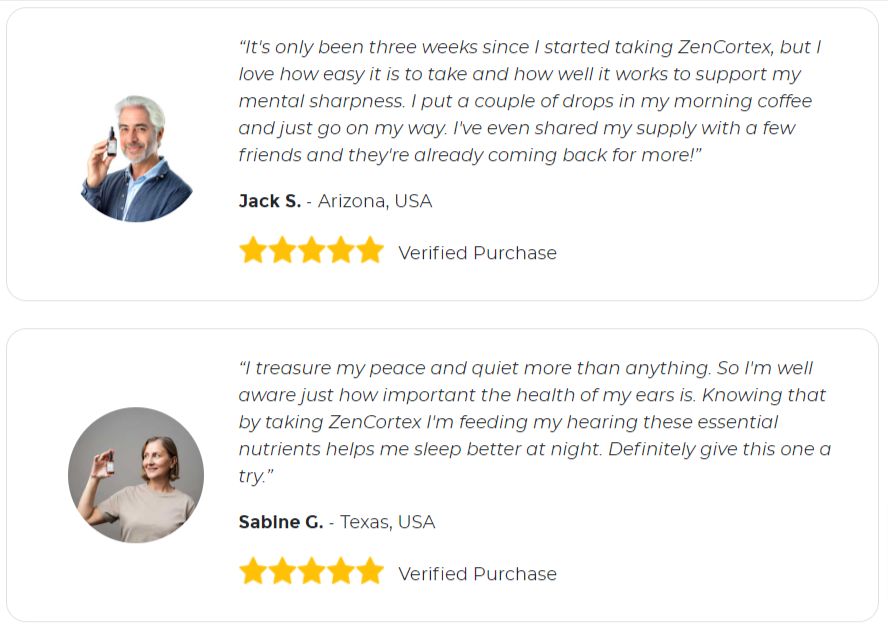 ZenCortex customer reviews