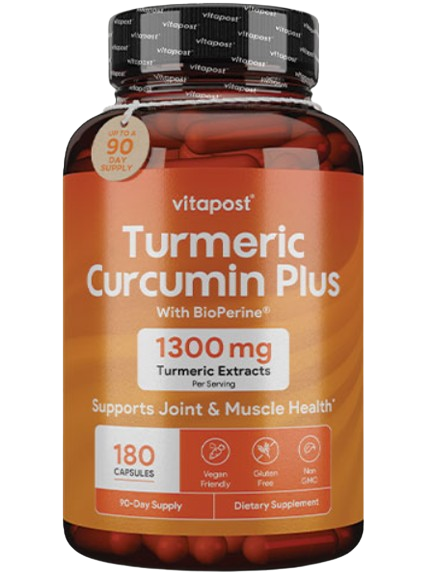 VitaPost Turmeric Curcumin Plus Reviews