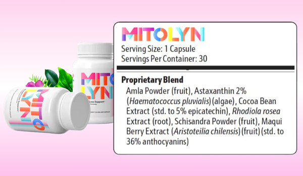 Mitolyn Supplement facts