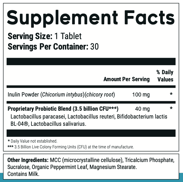 Purdentix supplementFacts