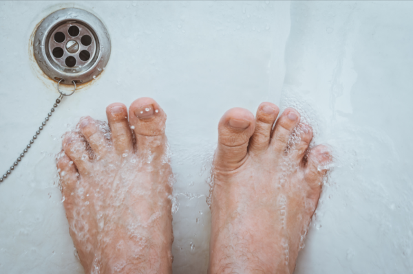 Shower Hack to Get Rid of Toenail Fungus