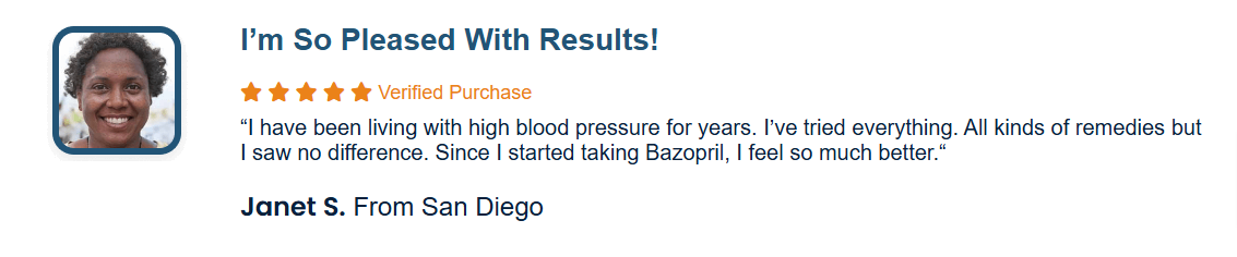 Bazopril Customer Reviews