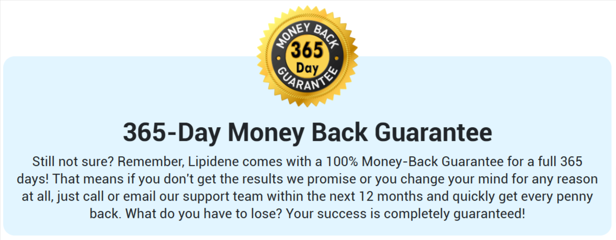 Money Back Guarantee