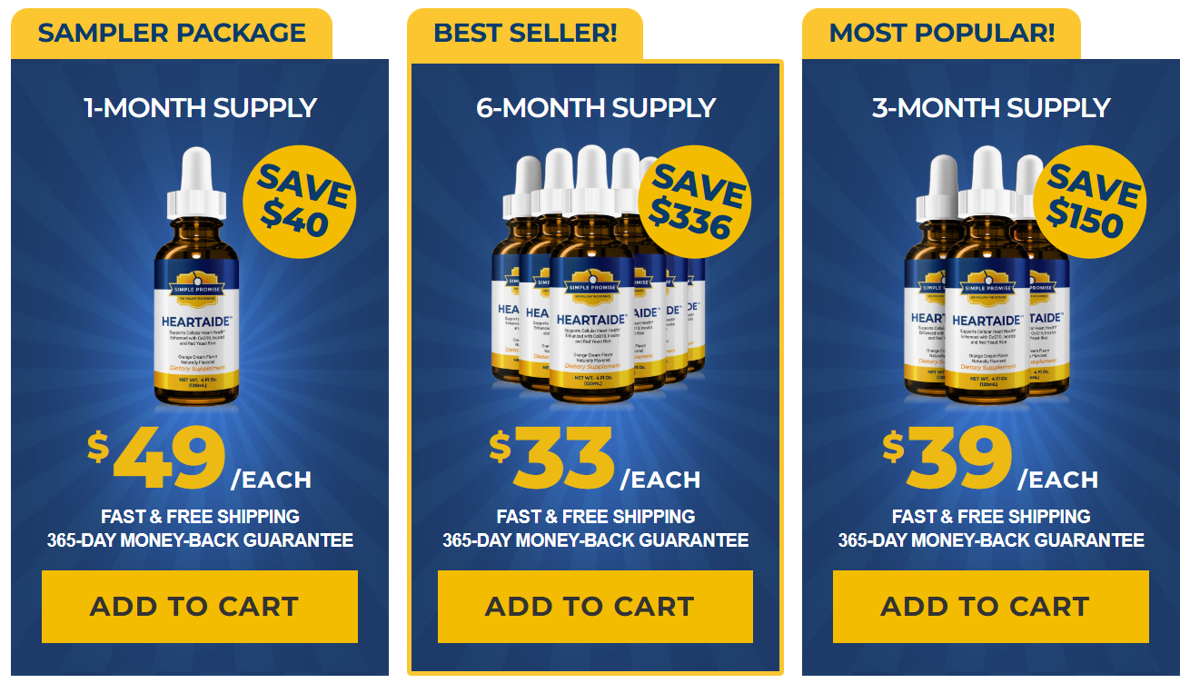 HeartAide Price Details