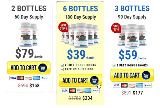 Sumatra Slim Belly Tonic pricing