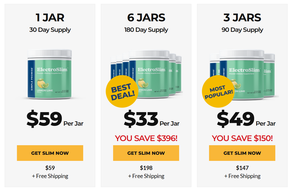 ElectroSlim Price Details