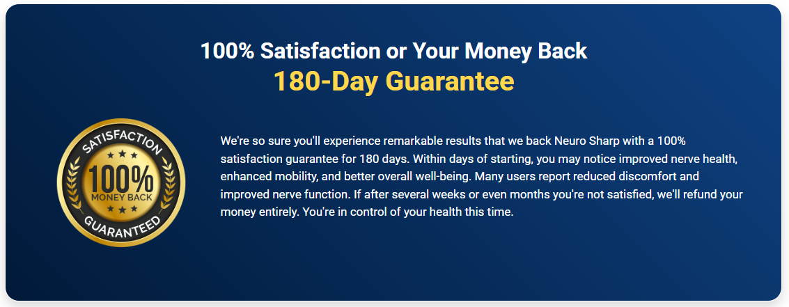 Neuro Sharp Money Back