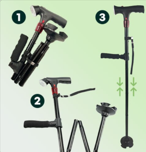Ready Walker Walking Stick benefits