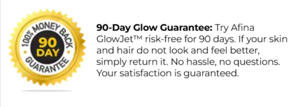 Afina GlowJet Showerhead money back