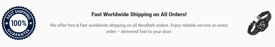 Anti-Bark-Dog-Collar- shipping