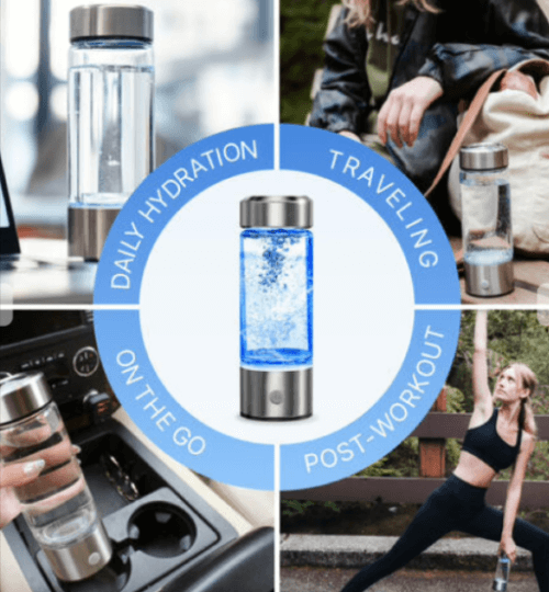 AquaFusion Hydrogen Bottle features