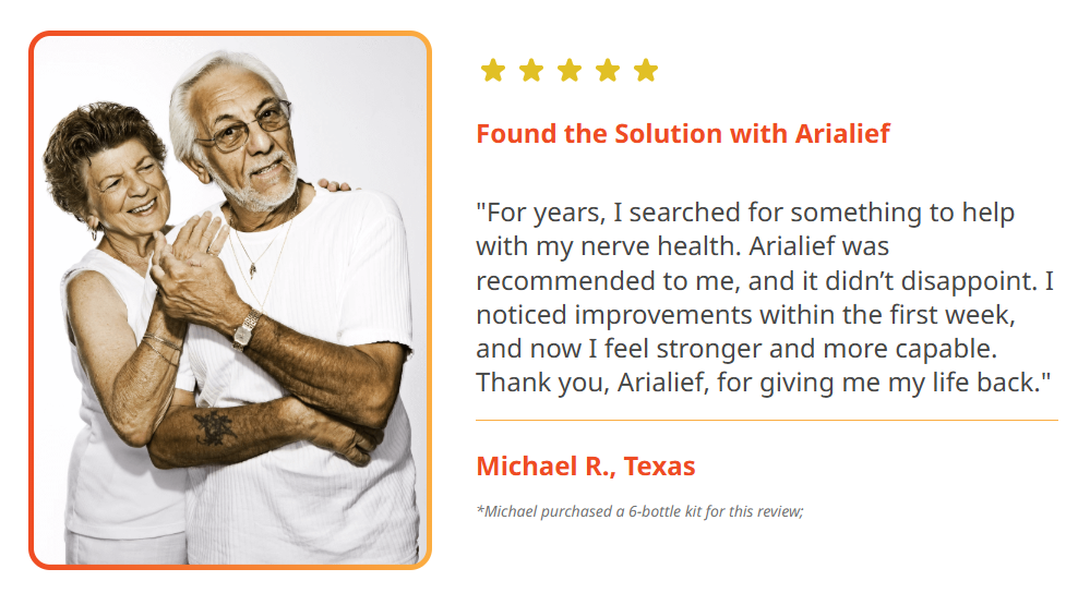 Arialief customer says