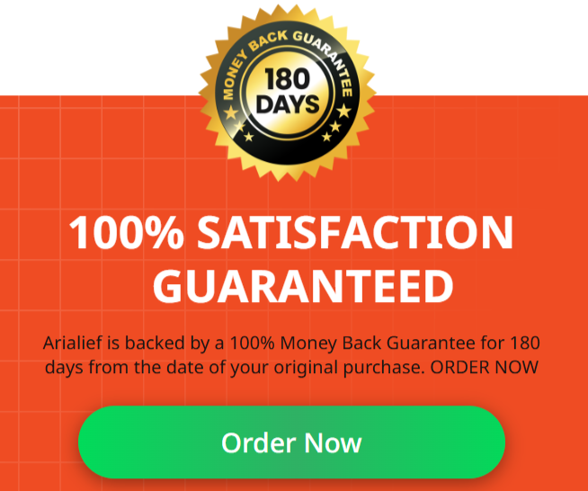 Arialief money back