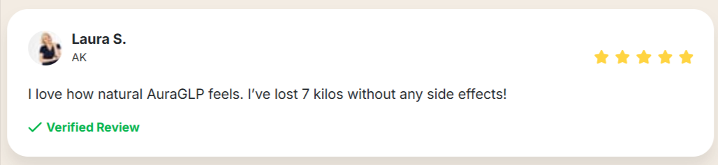 AuraGLP- Customer reviews