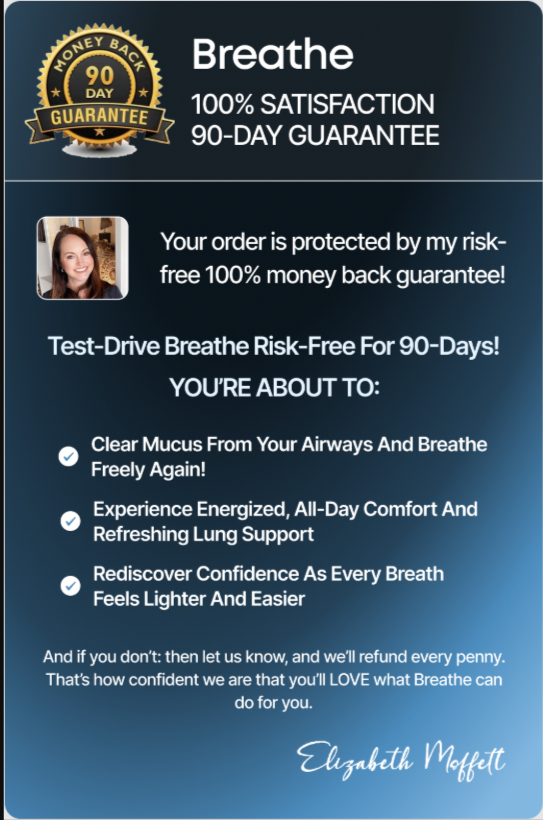 Breathe Supplement Quality Assured