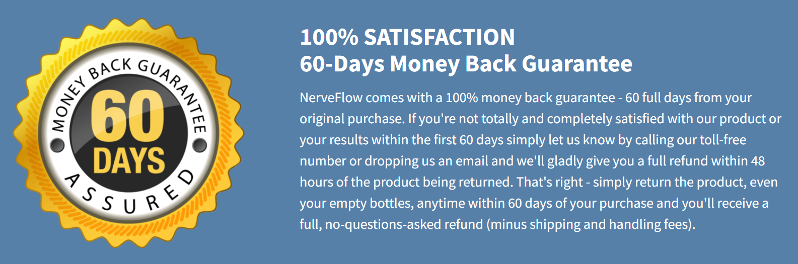 NerveFlow money back guarente