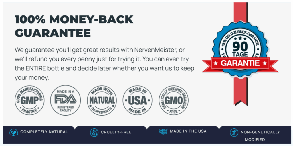 NervenMeister German Quality Assured