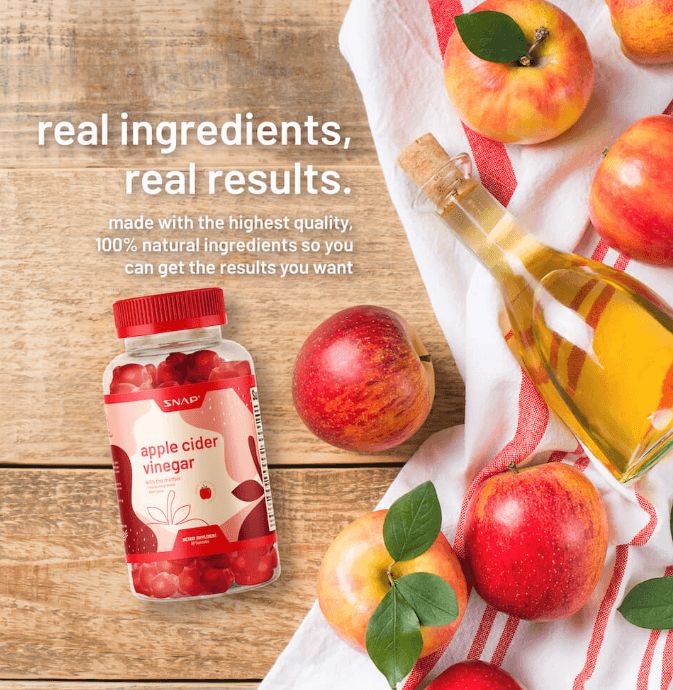 SNAP Apple Cider Vinegar Gummies beneits