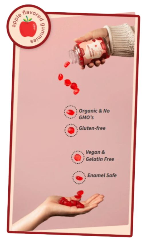 SNAP Apple Cider Vinegar Gummies rated