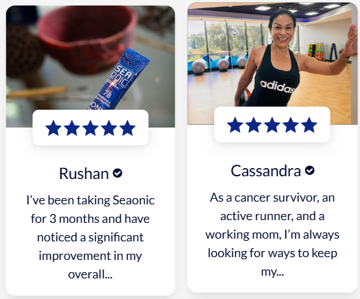 Seaonic Electrolyes Customer Reviews (1)