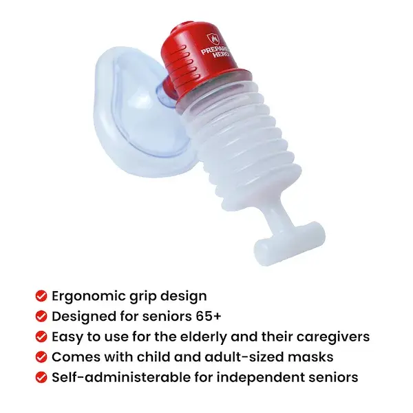 choking rescue device features