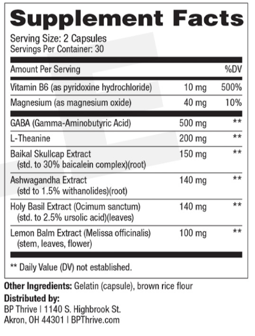 BP-Thrive-Supplement-Facts