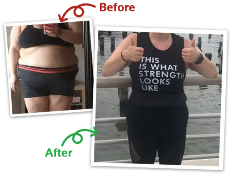 BellyFlush before after