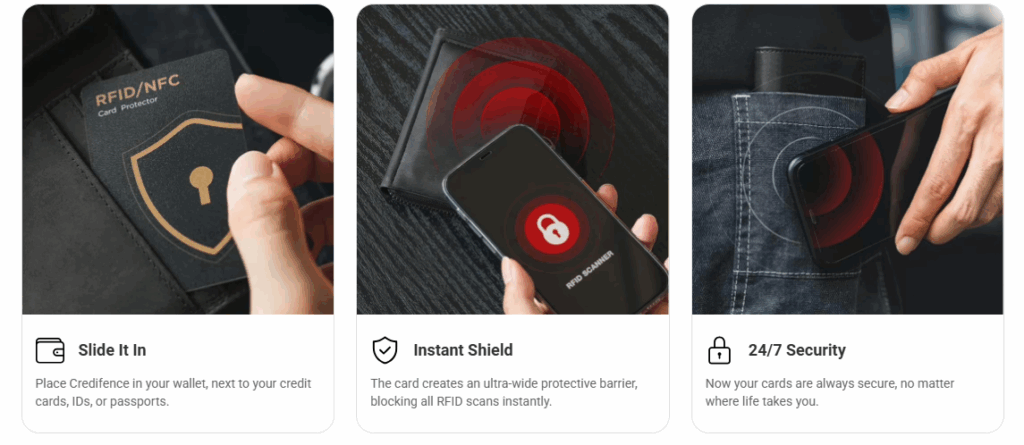 Credifence how to use