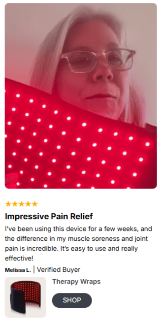 Glokore Red Light Therapy Wrap Customer Reviews