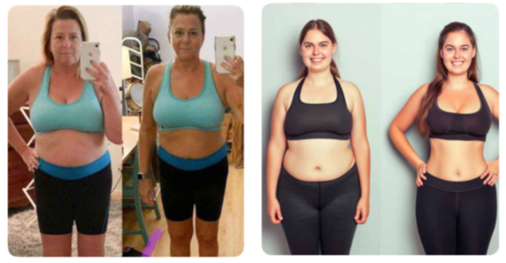 Lulutox Detox Tea before after