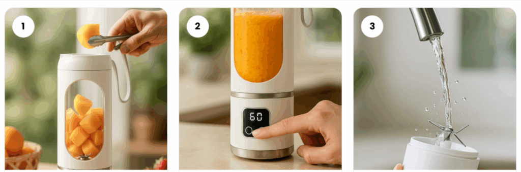 Nutriblend Pro Portable Blender Uses