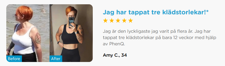 PhenQ Kundrecensioner