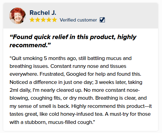 RespiClear Customer Review