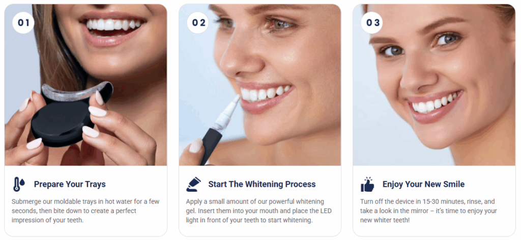 WellaWhite Teeth Whitening Kit-How to use