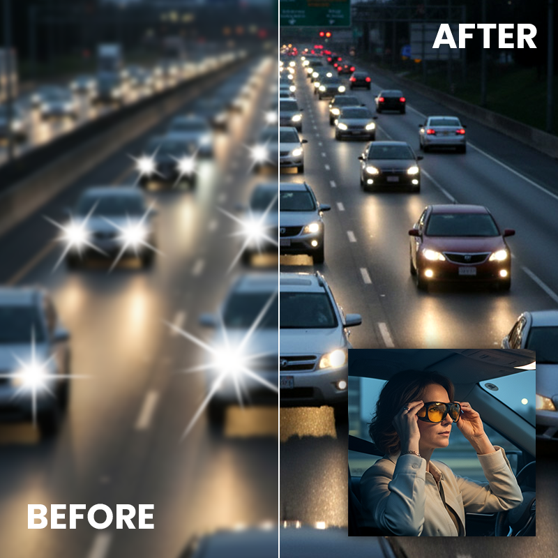 LunaDrive Night Driving Glasses Benefits