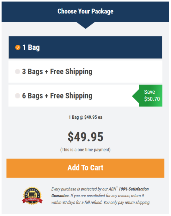 Advanced Hydration Formula Pricing