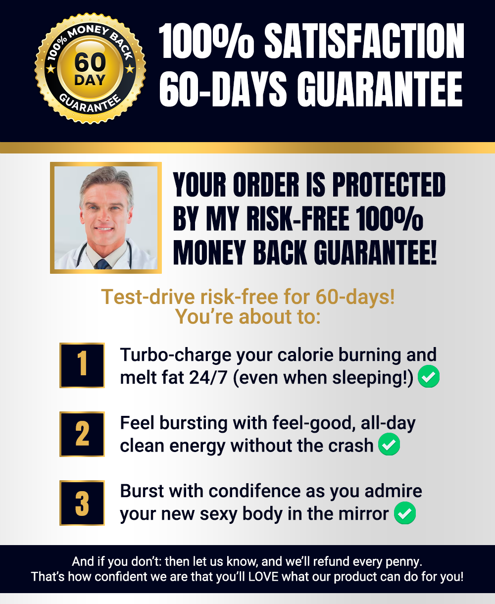 BloodArmor money back guarante