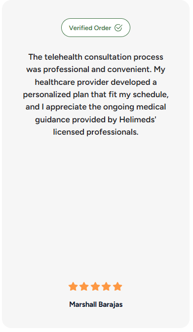 Helimeds GLP-1- Customer Reviews