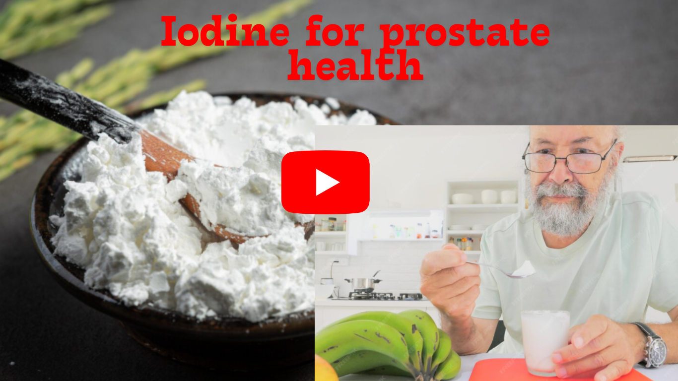 Iodine for prostate